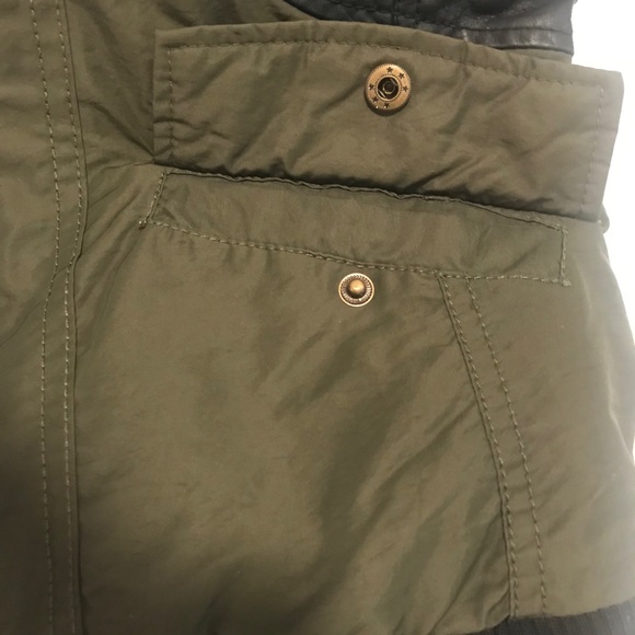 Garage Women Green/Black Bomber Jacket  XS - Picture 13 of 16